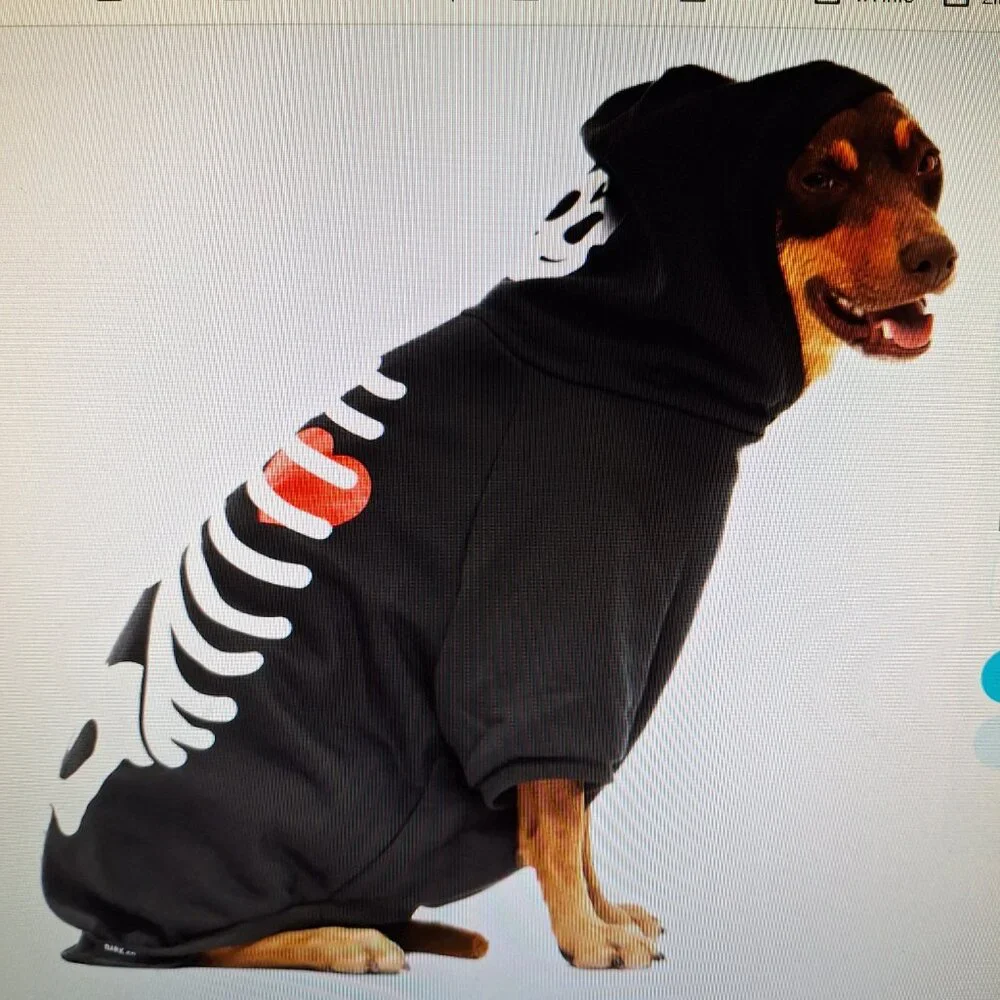 Bark skeleton hoodie